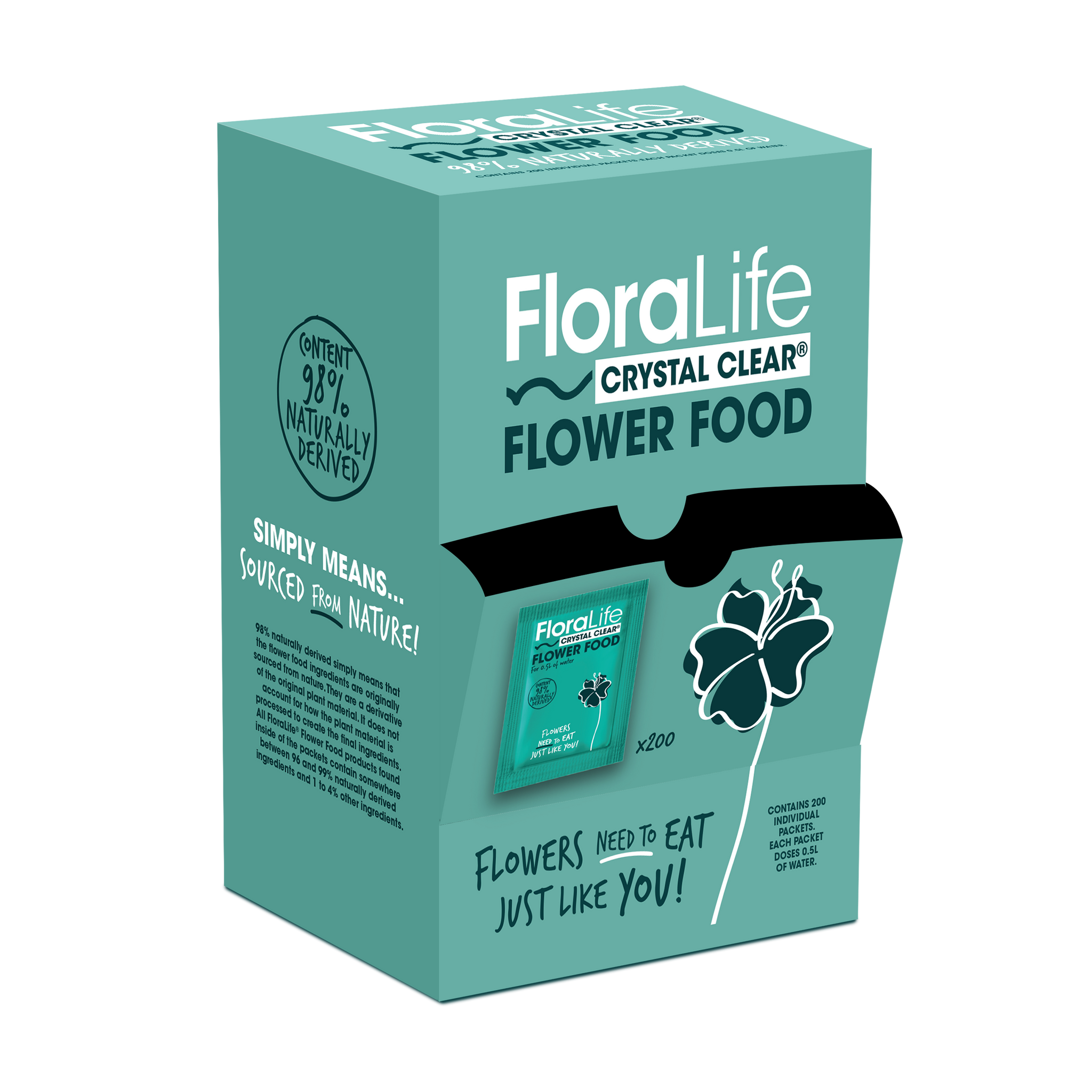 FloraLife Crystal Clear® Flower Food Packet