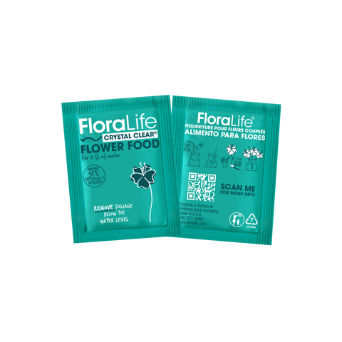 FloraLife Crystal Clear® Flower Food Packet